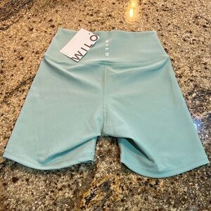 NWT - Sage Green Wilo The Lablel Ribbed Athletic Shorts 🤍🌿